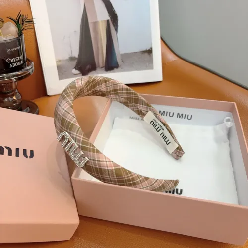 Replica MIU MIU Headband For Women #1456231 $27.00 USD for Wholesale