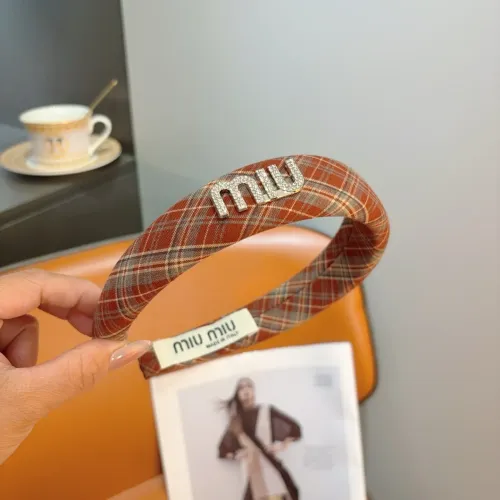 Wholesale MIU MIU Headband For Women #1456232 $27.00 USD, Wholesale Quality Replica MIU MIU Headband