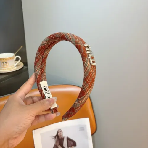 Replica MIU MIU Headband For Women #1456232 $27.00 USD for Wholesale