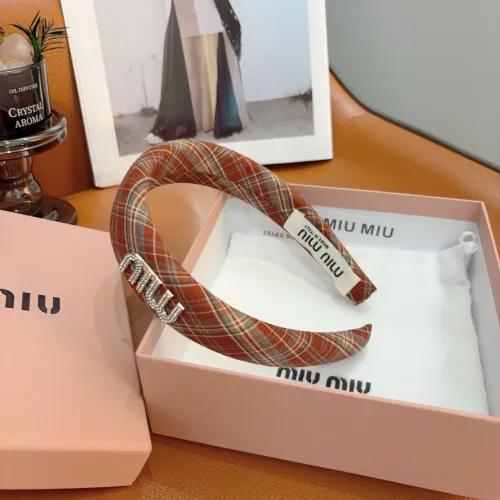Replica MIU MIU Headband For Women #1456232 $27.00 USD for Wholesale