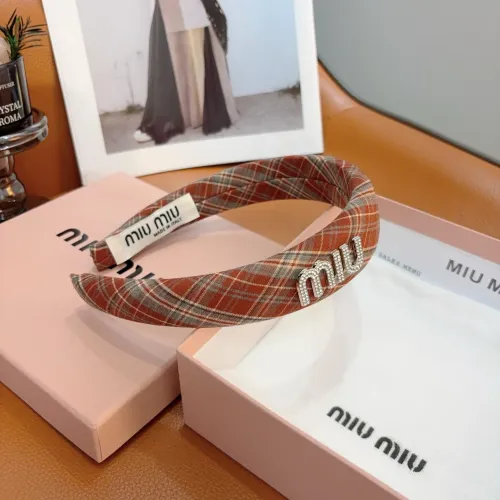 Replica MIU MIU Headband For Women #1456232 $27.00 USD for Wholesale