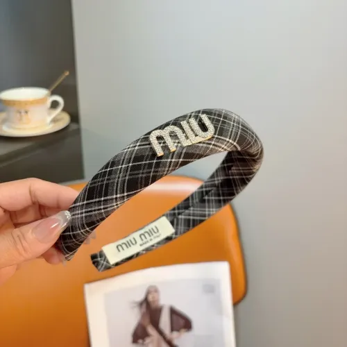 Wholesale MIU MIU Headband For Women #1456233 $27.00 USD, Wholesale Quality Replica MIU MIU Headband