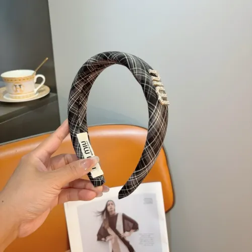 Replica MIU MIU Headband For Women #1456233 $27.00 USD for Wholesale