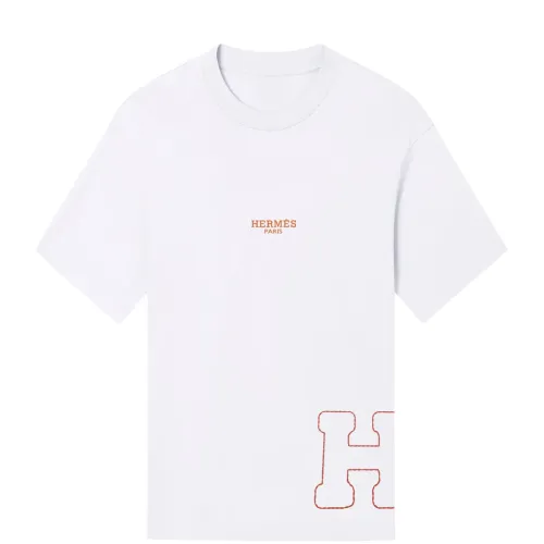Wholesale Hermes T-Shirts Short Sleeved For Men #1456244 $24.00 USD, Wholesale Quality Replica Hermes T-Shirts