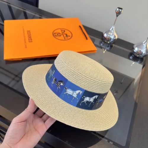 Replica Hermes Caps #1456246 $40.00 USD for Wholesale