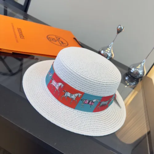 Replica Hermes Caps #1456247 $40.00 USD for Wholesale