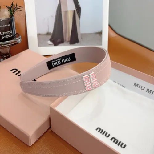 Replica MIU MIU Headband For Women #1456352 $27.00 USD for Wholesale