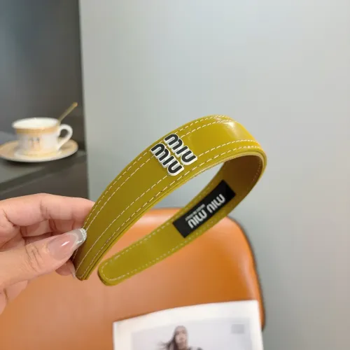 Wholesale MIU MIU Headband For Women #1456353 $27.00 USD, Wholesale Quality Replica MIU MIU Headband