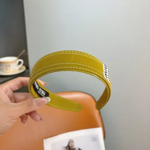 Replica MIU MIU Headband For Women #1456353 $27.00 USD for Wholesale