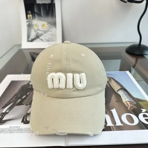 Wholesale MIU MIU Caps #1456363 $27.00 USD, Wholesale Quality Replica MIU MIU Caps
