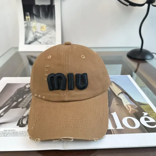 Wholesale MIU MIU Caps #1456367 $27.00 USD, Wholesale Quality Replica MIU MIU Caps