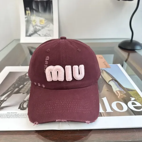 Wholesale MIU MIU Caps #1456368 $27.00 USD, Wholesale Quality Replica MIU MIU Caps