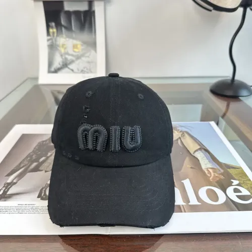 Wholesale MIU MIU Caps #1456371 $27.00 USD, Wholesale Quality Replica MIU MIU Caps