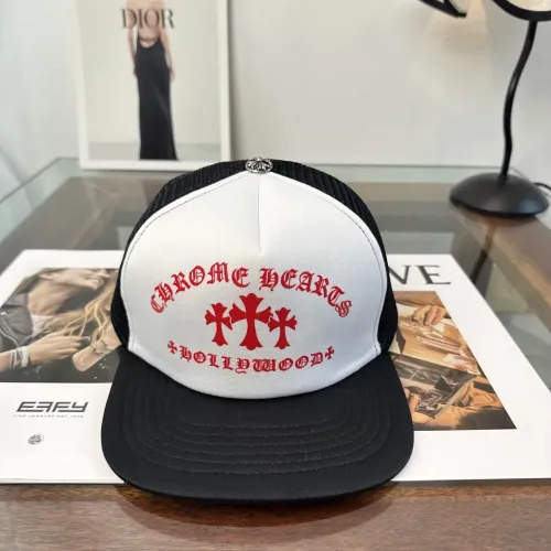 Wholesale Chrome Hearts Caps #1456408 $25.00 USD, Wholesale Quality Replica Chrome Hearts Caps