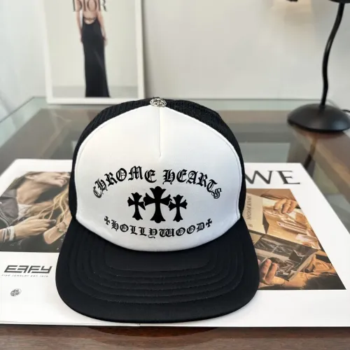 Wholesale Chrome Hearts Caps #1456409 $25.00 USD, Wholesale Quality Replica Chrome Hearts Caps