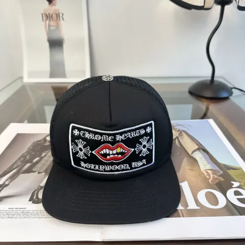 Wholesale Chrome Hearts Caps #1456412 $25.00 USD, Wholesale Quality Replica Chrome Hearts Caps