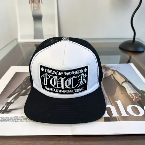 Wholesale Chrome Hearts Caps #1456414 $25.00 USD, Wholesale Quality Replica Chrome Hearts Caps