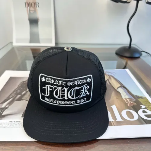 Wholesale Chrome Hearts Caps #1456415 $25.00 USD, Wholesale Quality Replica Chrome Hearts Caps