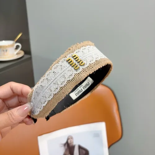 Wholesale MIU MIU Headband For Women #1456495 $27.00 USD, Wholesale Quality Replica MIU MIU Headband