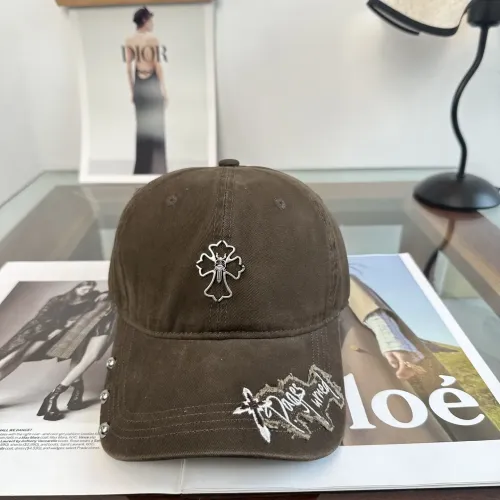 Wholesale Chrome Hearts Caps #1456516 $27.00 USD, Wholesale Quality Replica Chrome Hearts Caps