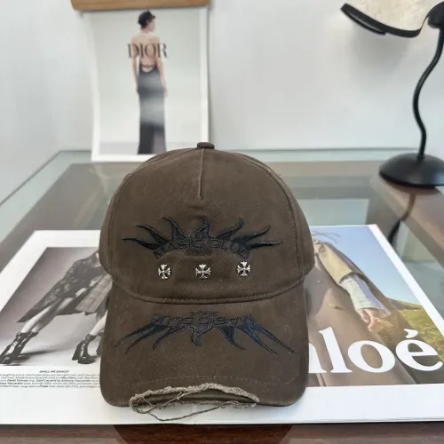 Wholesale Chrome Hearts Caps #1456522 $27.00 USD, Wholesale Quality Replica Chrome Hearts Caps