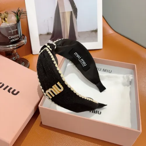 Replica MIU MIU Headband For Women #1456629 $27.00 USD for Wholesale