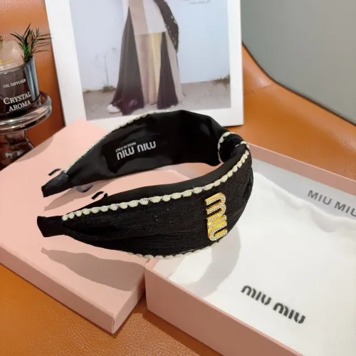 Replica MIU MIU Headband For Women #1456629 $27.00 USD for Wholesale
