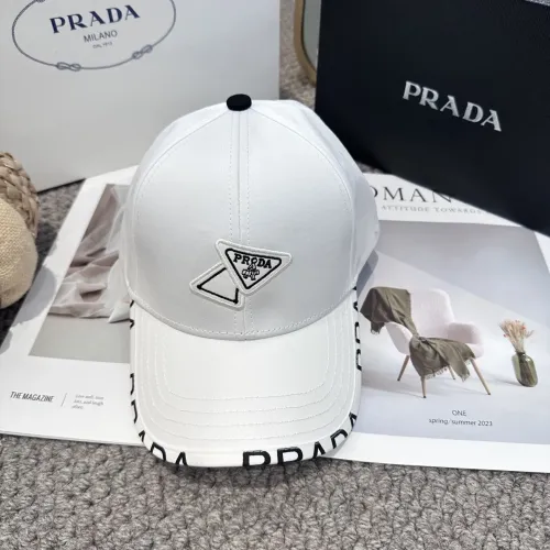 Wholesale Prada Caps #1456690 $25.00 USD, Wholesale Quality Replica Prada Caps