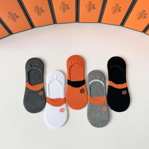 Replica Hermes Socks #1456796 $27.00 USD for Wholesale