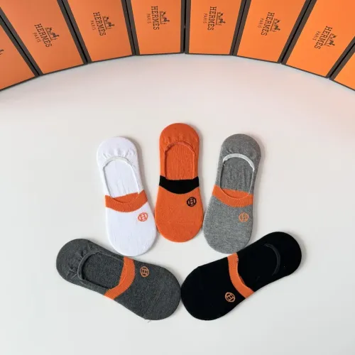 Replica Hermes Socks #1456796 $27.00 USD for Wholesale