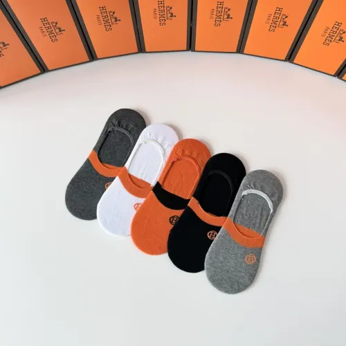 Replica Hermes Socks #1456796 $27.00 USD for Wholesale