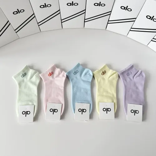 Wholesale ALO Socks #1456801 $27.00 USD, Wholesale Quality Replica ALO Socks