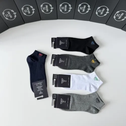 Replica Prada Socks #1456804 $29.00 USD for Wholesale