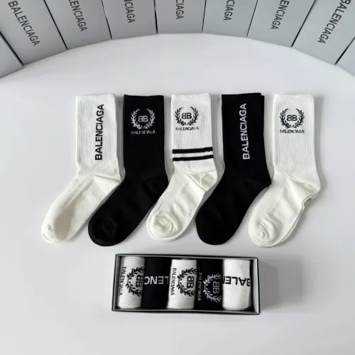 Wholesale Balenciaga Socks #1456813 $29.00 USD, Wholesale Quality Replica Balenciaga Socks