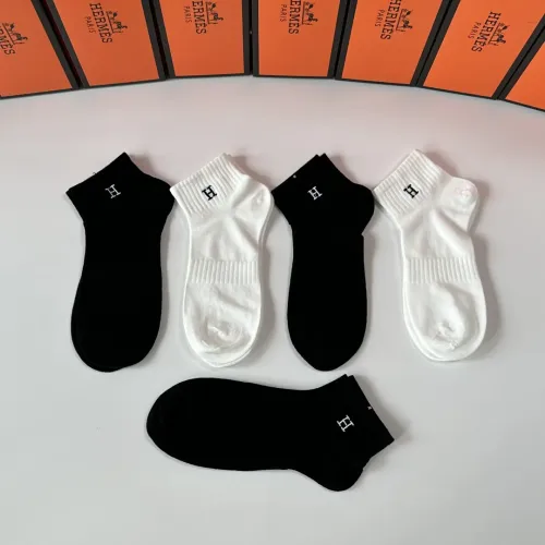 Replica Hermes Socks #1456824 $29.00 USD for Wholesale