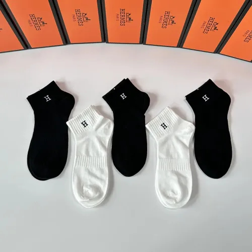 Replica Hermes Socks #1456824 $29.00 USD for Wholesale