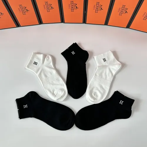 Replica Hermes Socks #1456824 $29.00 USD for Wholesale