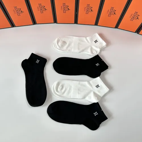 Replica Hermes Socks #1456824 $29.00 USD for Wholesale