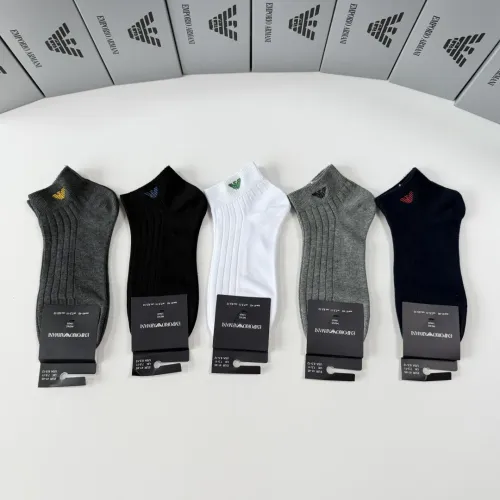 Wholesale Armani Socks #1456828 $29.00 USD, Wholesale Quality Replica Armani Socks