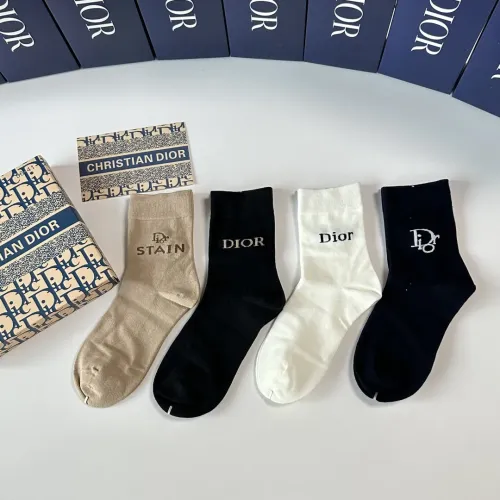 Wholesale Christian Dior Socks #1456835 $29.00 USD, Wholesale Quality Replica Christian Dior Socks