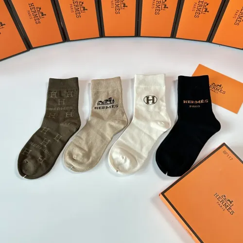 Wholesale Hermes Socks #1456836 $29.00 USD, Wholesale Quality Replica Hermes Socks