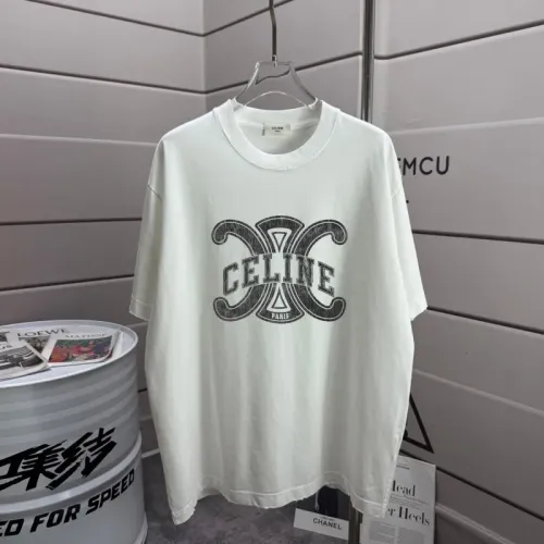 Wholesale Celine T-Shirts Short Sleeved For Unisex #1456945 $38.00 USD, Wholesale Quality Replica Celine T-Shirts