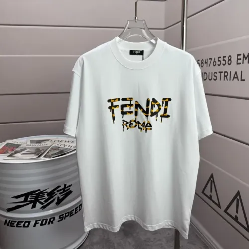 Wholesale Fendi T-Shirts Short Sleeved For Unisex #1457167 $36.00 USD, Wholesale Quality Replica Fendi T-Shirts