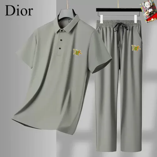 Wholesale Christian Dior Tracksuits Short Sleeved For Men #1457240 $72.00 USD, Wholesale Quality Replica Christian Dior Tracksuits