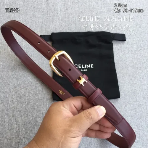 Replica Celine AAA Quality Belts For Women #1457259 $56.00 USD for Wholesale