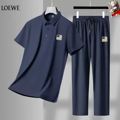 Wholesale LOEWE Tracksuits Short Sleeved For Men #1457274 $72.00 USD, Wholesale Quality Replica LOEWE Tracksuits