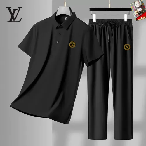 Wholesale Louis Vuitton LV Tracksuits Short Sleeved For Men #1457302 $72.00 USD, Wholesale Quality Replica Louis Vuitton LV Tracksuits
