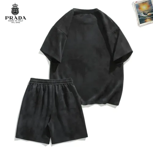 Replica Prada Tracksuits Short Sleeved For Men #1457304 $52.00 USD for Wholesale