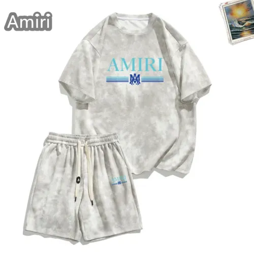 Wholesale Amiri Tracksuits Short Sleeved For Men #1457311 $52.00 USD, Wholesale Quality Replica Amiri Tracksuits