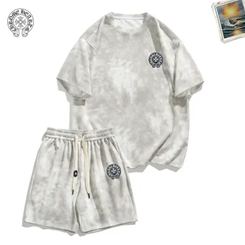 Wholesale Chrome Hearts Tracksuits Short Sleeved For Men #1457313 $52.00 USD, Wholesale Quality Replica Chrome Hearts Tracksuits